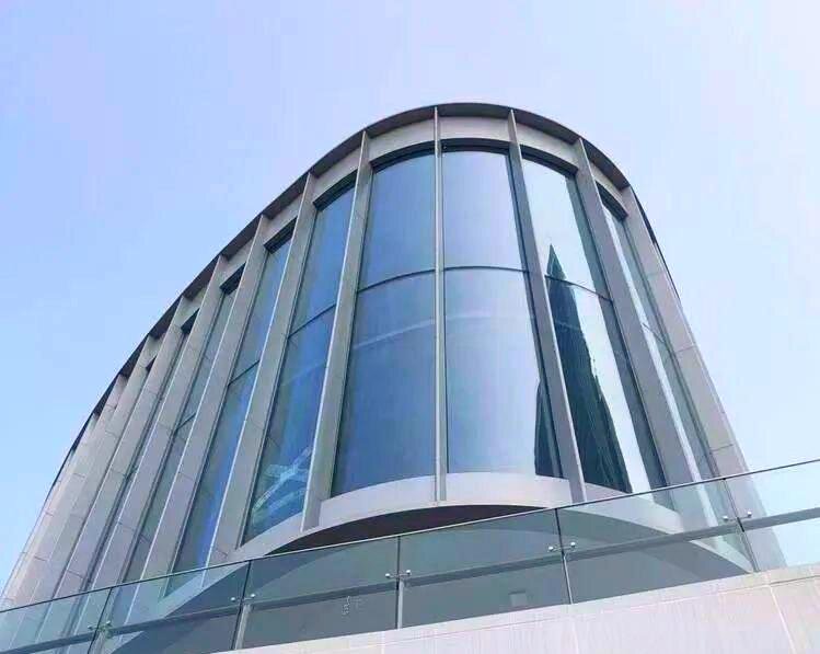 来宾市弧形楼梯玻璃热弯玻璃 - 方案